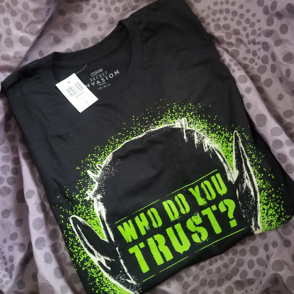 Marvel Secret Invasion Skrull Mens Large Tshirt NWT